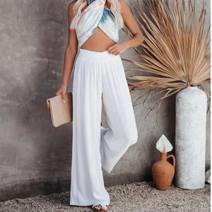 Vici lovely linen blend pants